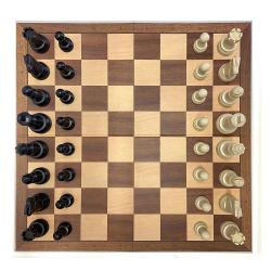 HSH FUNNY CHESS (dřevěná sada včetně šachových hodin s bonusem) (AKČNÍ CENA)