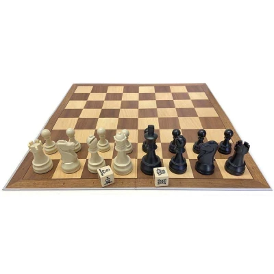HSH FUNNY CHESS (dřevěná sada včetně šachových hodin s bonusem) (AKČNÍ CENA)