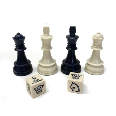HSH FUNNY CHESS (rodinná sada včetně šachových hodin s bonusem) (AKČNÍ CENA)