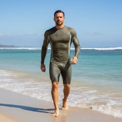 Hurley Pánské lycrové triko CROSSING Paddle