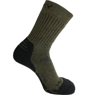Husky All Wool sv. šedé ponožky POUZE XL (45-48) (VÝPRODEJ)
