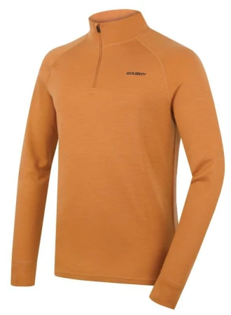 Husky Aron Zip M mustard pánská merino mikina POUZE XXL (VÝPRODEJ) Husky Aron Zip M mustard pánská merino mikina POUZE XXL (VÝPRODEJ)