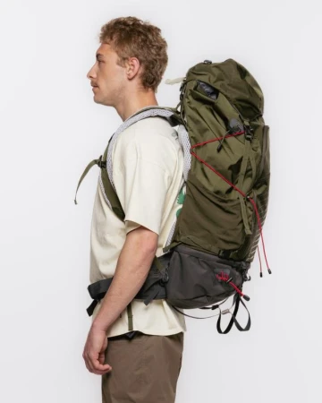 Husky Cruiser 55l dark green batoh expedice Husky Cruiser 55l dark green batoh expedice