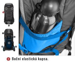 Husky Batoh Expedice Ribon 60l bordo + sleva 300,- na příslušenství