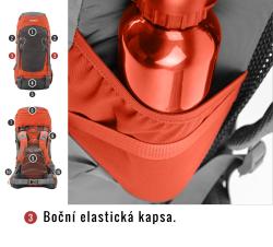 Husky Rony 50l black batoh expedice