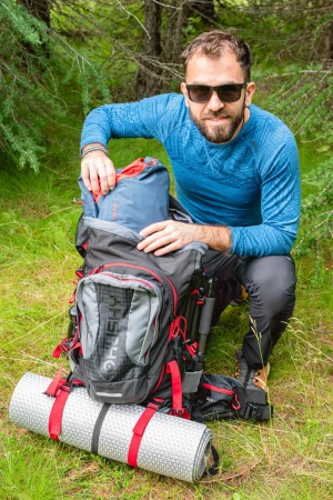 Husky Samont 60+10 l černá batoh expedice