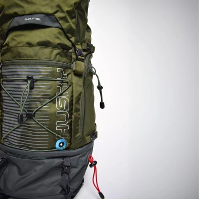 Husky Curly 40l dark green batoh Expedice / Turistika