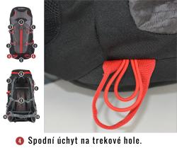 Husky Scape 38l čierny batoh Expedícia / Turistika