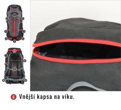 Husky Scape 38l čierny batoh Expedícia / Turistika