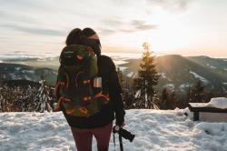 Husky Scape 38l čierny batoh Expedícia / Turistika