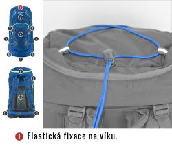 Husky Sloper 45 l černý batoh Expedice / Turistika