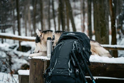 Husky Ranis 70l black batoh expediční