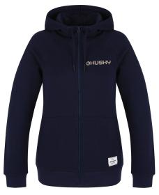 Husky Brool L dark blue dámská bavlněná mikina