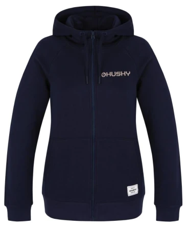 Husky Brool L dark blue dámská bavlněná mikina