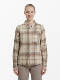 Husky Gaia L beige dámská flanelová košile