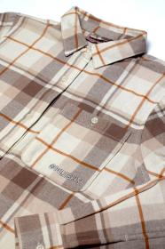 Husky Gaia L beige dámská flanelová košile