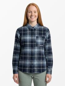 Husky Gaia L dark blue dámská flanelová košile