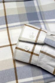 Husky Gaia L light blue dámská flanelová košile