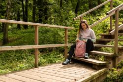 Husky Addy L black dámská fleecová mikina