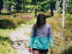 Husky Addy L black dámská fleecová mikina