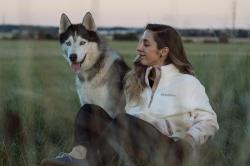 Husky Addy L black dámská fleecová mikina