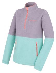 Husky Addy L purple/mint dámská fleecová mikina