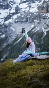 Husky Addy L purple/mint dámska fleecová mikina