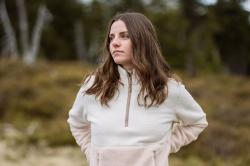 Husky Addy L purple/mint dámska fleecová mikina