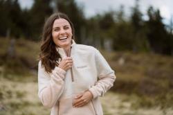 Husky Addy L purple/mint dámska fleecová mikina