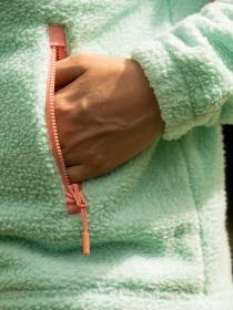 Husky Addy L purple/mint dámska fleecová mikina