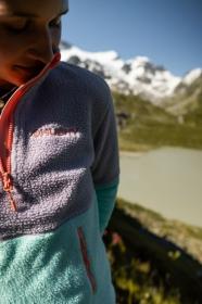 Husky Addy L purple/mint dámska fleecová mikina