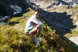 Husky Addy L purple/mint dámska fleecová mikina