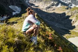 Husky Addy L purple/mint dámska fleecová mikina