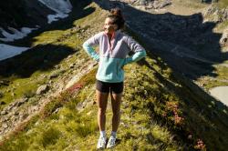 Husky Addy L purple/mint dámska fleecová mikina