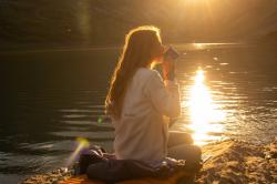 Husky Addy L purple/mint dámska fleecová mikina