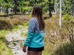 Husky Addy L purple/mint dámska fleecová mikina