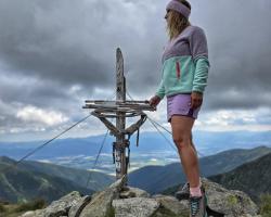 Husky Addy L purple/mint dámska fleecová mikina