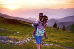 Husky Addy L purple/mint dámska fleecová mikina