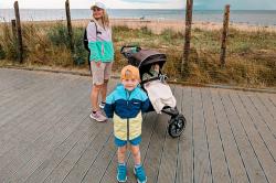 Husky Addy L purple/mint dámska fleecová mikina