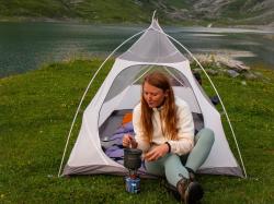 Husky Addy L purple/mint dámska fleecová mikina