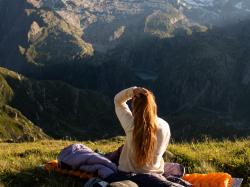 Husky Addy L purple/mint dámska fleecová mikina