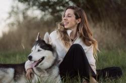 Husky Addy L purple/mint dámska fleecová mikina