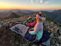 Husky Addy L purple/mint dámska fleecová mikina