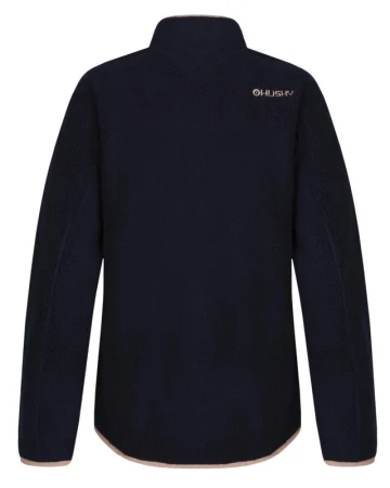 Husky Addy Zip L dark blue dámská fleecová mikina