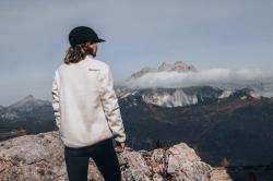 Husky Addy Zip L faded green dámska fleecová mikina