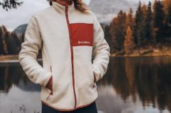 Husky Addy Zip L faded green dámska fleecová mikina