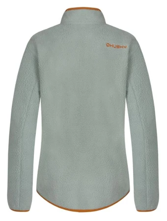 Husky Addy Zip L faded green dámská fleecová mikina