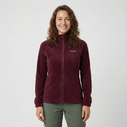 Husky Aflee L bordo dámská fleecová mikina