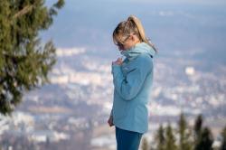 Husky Neoni L black dámská hardshell bunda