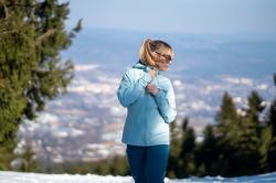 Husky Neoni L black dámská hardshell bunda